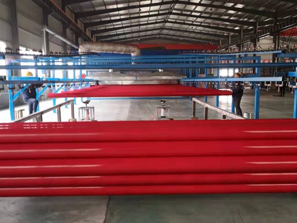 管道涂塑流水线