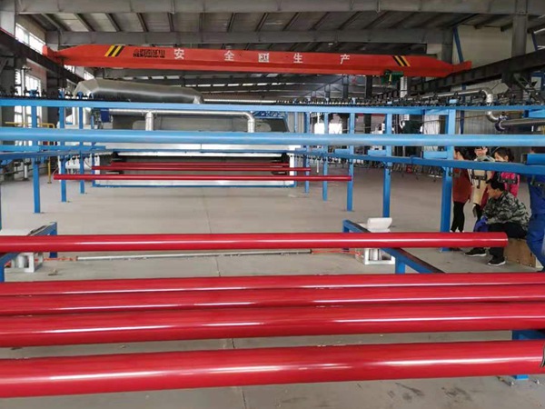 管道涂塑流水线